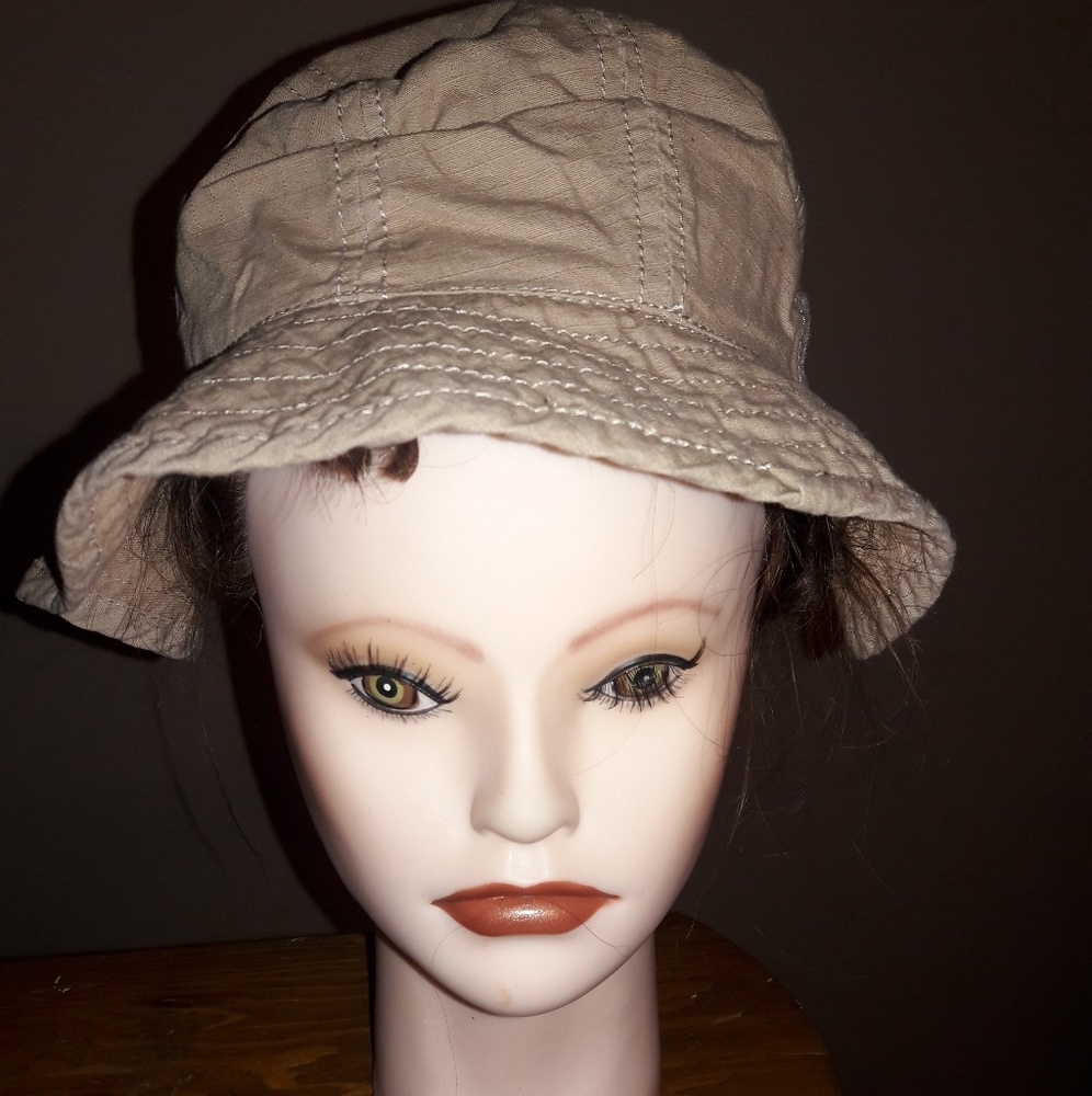 (2) KHAKI HATS